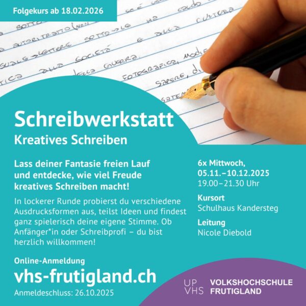 Schreibwerkstatt