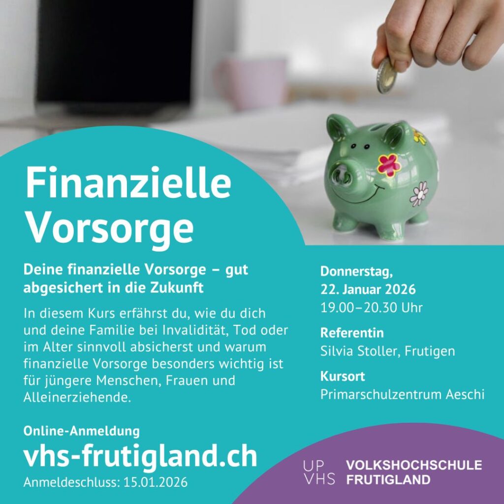 Finanzielle Vorsorge