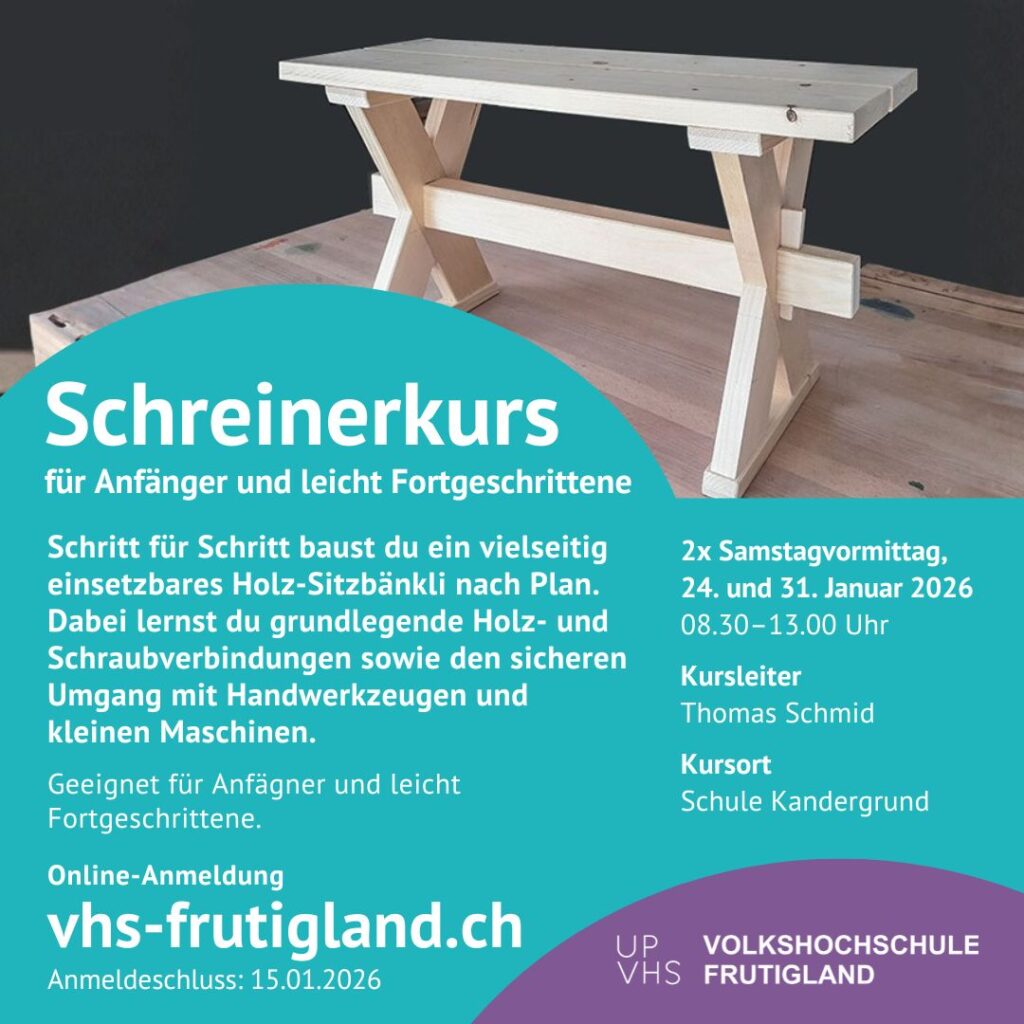 Schreinerkurs