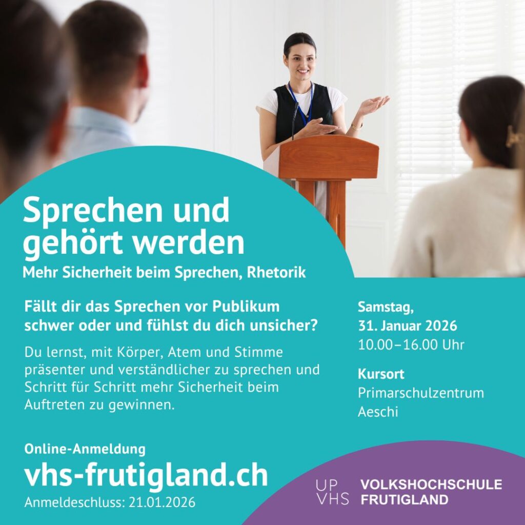 Sprechen und gehört werden