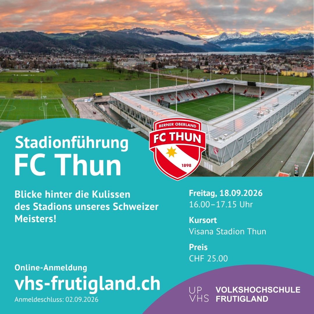 Stadionführung FC Thun