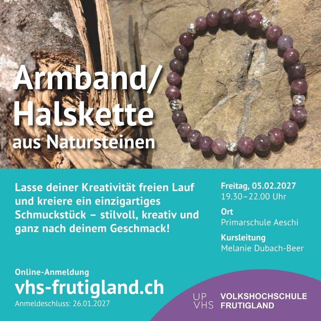 Armband Natursteine