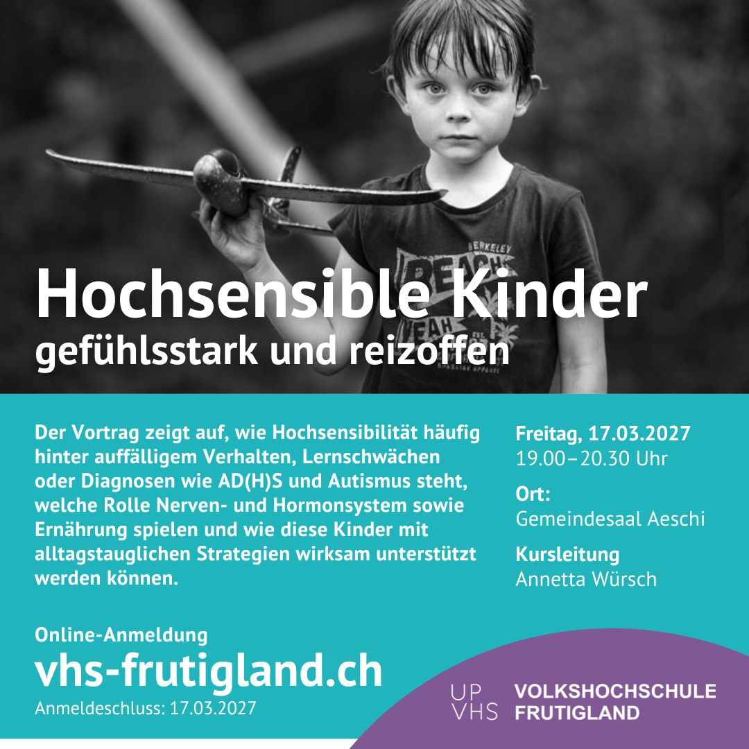 Hochsensible Kinder