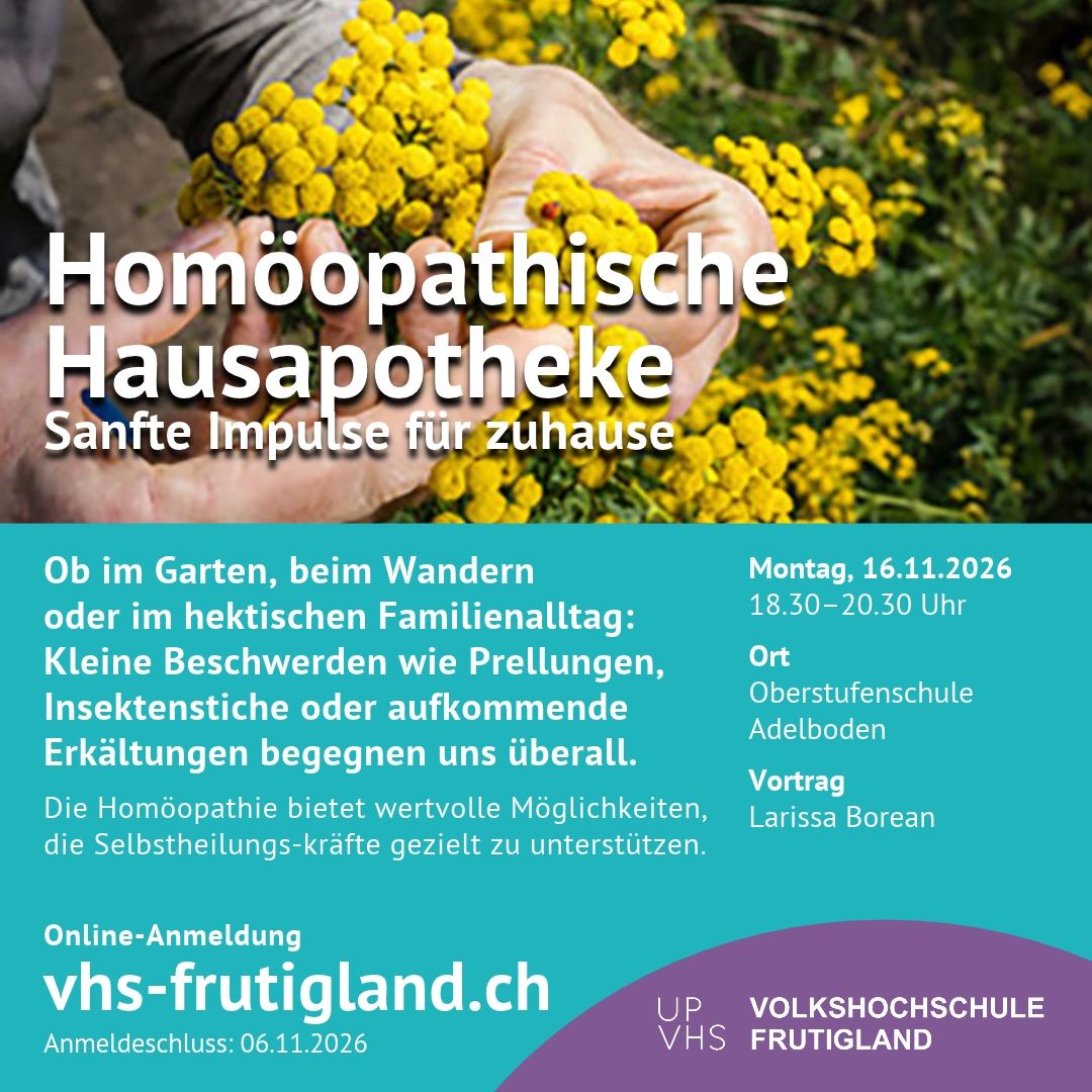 Homöopathische Hausapotheke
